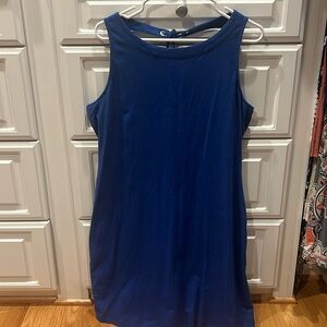 Tommy Bahama royal blue dress. Size L
